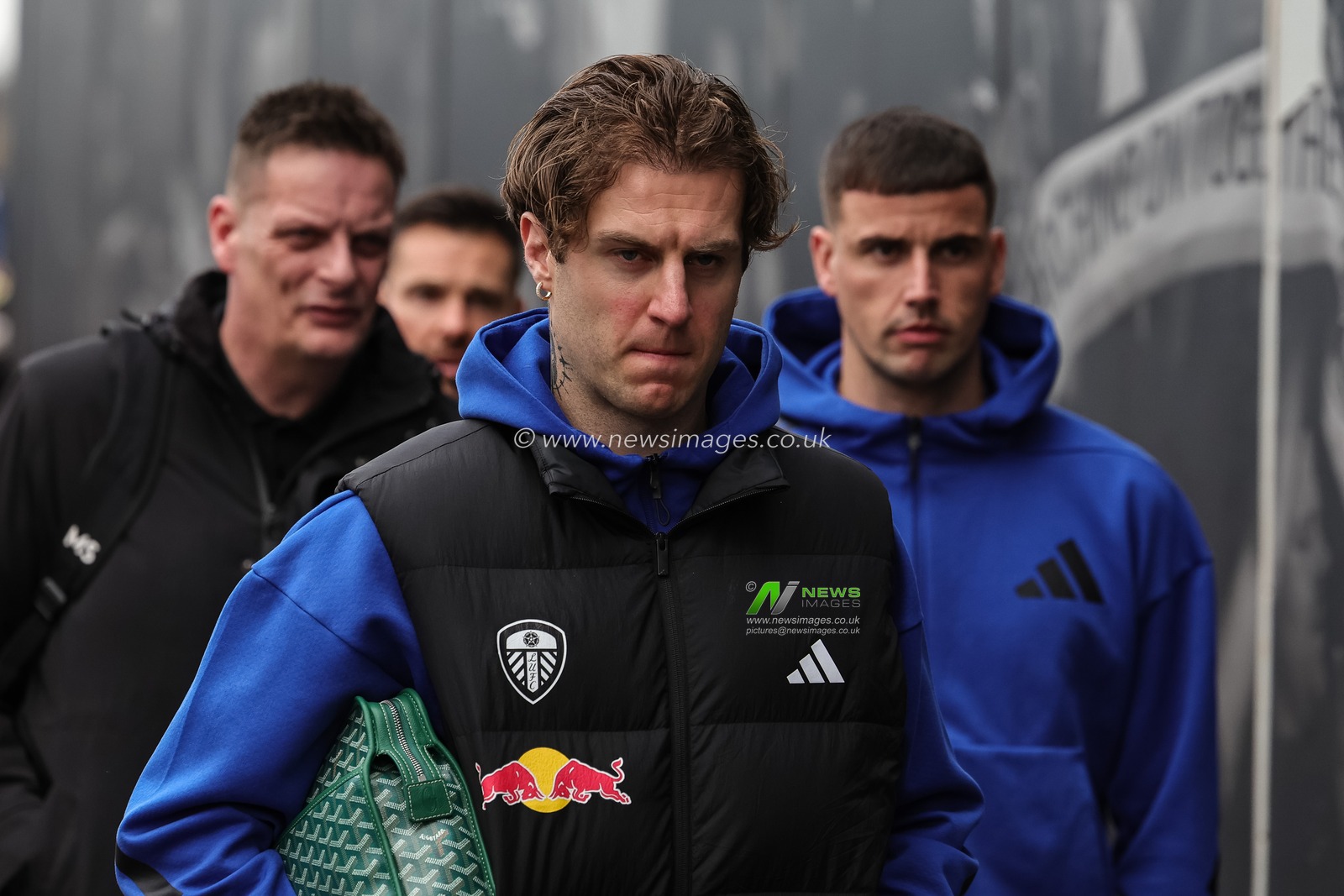 Joe Rodon of Leeds United arrives during the Premier League match Leeds United vs Arsenal at Elland Road, Leeds, United Kingdom, 31st January 2026

(Photo by Mark Cosgrove/News Images)