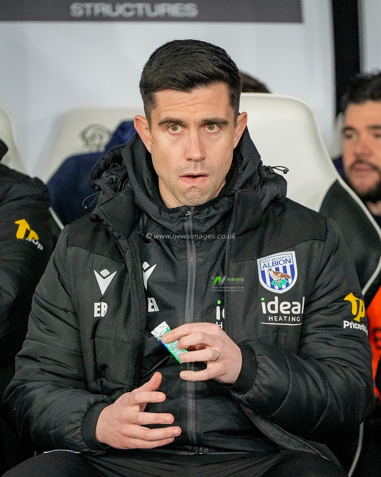 Eric Ramsay manager of West Bromwich Albion looks on during the Sky Bet Championship match Derby County vs West Bromwich Albion at Pride Park Stadium, Derby, United Kingdom on 23 January 2026

(Photo by Maynard Manyowa/News Images)