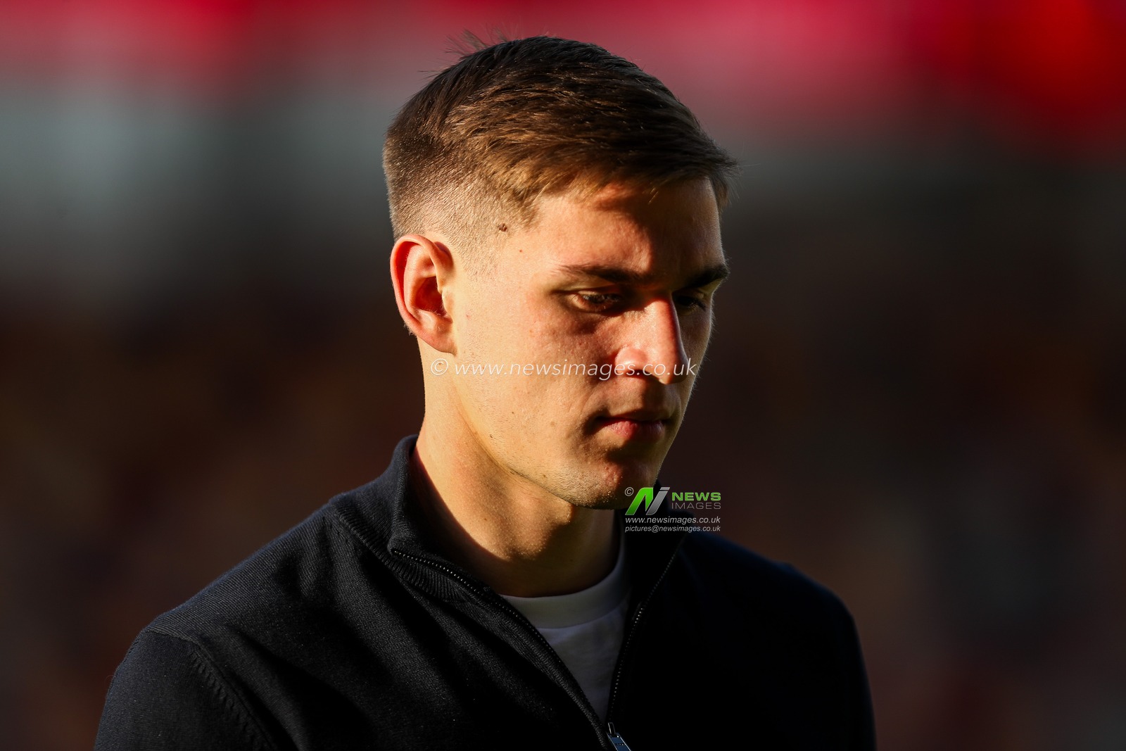 Yehor Yarmoliuk of Brentford arrives at The Gtech Community Stadium prior to the Premier League match Brentford vs Aston Villa at The Gtech Community Stadium, London, United Kingdom, 8th March 2025

(Photo by Izzy Poles/News Images)