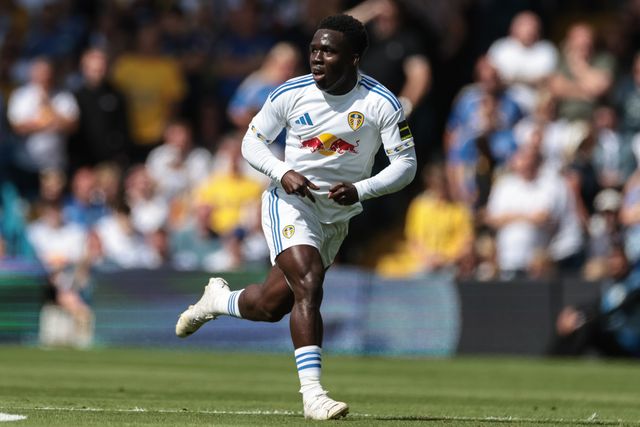 Wilfried Gnonto of Leeds United in action during the Pre-season friendly match Leeds United vs Villarreal at Elland Road, Leeds, United Kingdom, 2nd August 2025

(Photo by Mark Cosgrove/News Images)