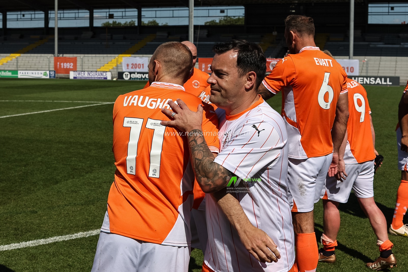 Blackpool Legends match match Blackpool vs Blackpool at Bloomfield Road, Blackpool, United Kingdom, 17th May 2025

(Photo by Mark Cosgrove/News Images)