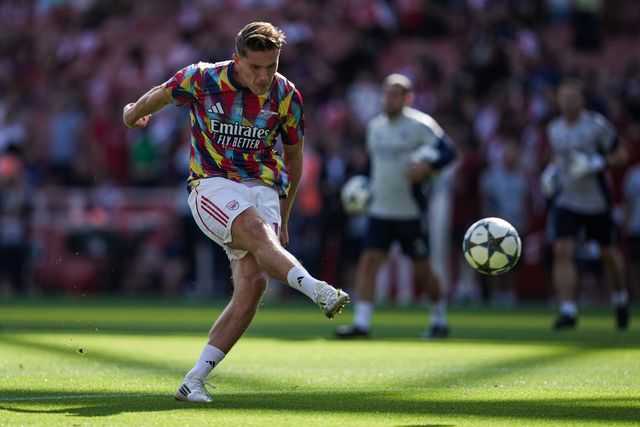 Viktor Gyokeres of Arsenal during the Pre-season friendly match Arsenal vs Athletic Bilbao at Emirates Stadium, London, United Kingdom, 9th August 2025

(Photo by Harvey Murphy/News Images)