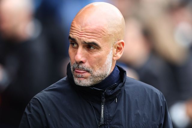 Josep Guardiola manager of Manchester City during the Premier League match Manchester City vs Brentford at The City in the Community Etihad Stadium, Manchester, United Kingdom on 09 May 2026

(Photo by Jorge Horsted/News Images)