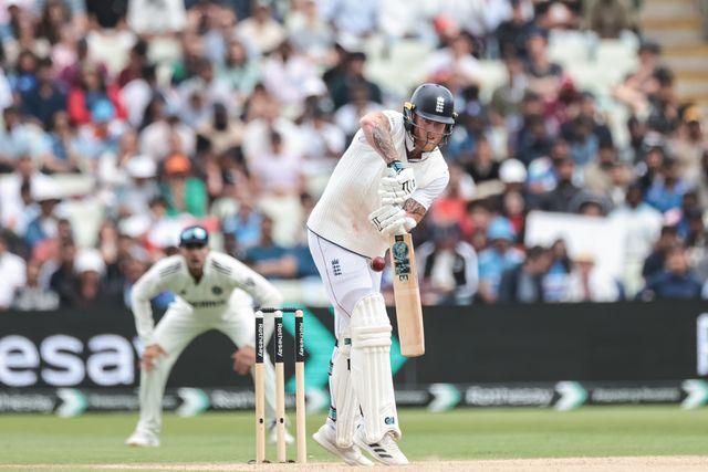 England captain Ben Stokes in batting action during the 2nd Rothesay Test Match day 5 England v India at Edgbaston, Birmingham, United Kingdom, 6th July 2025

(Photo by Mark Cosgrove/News Images)