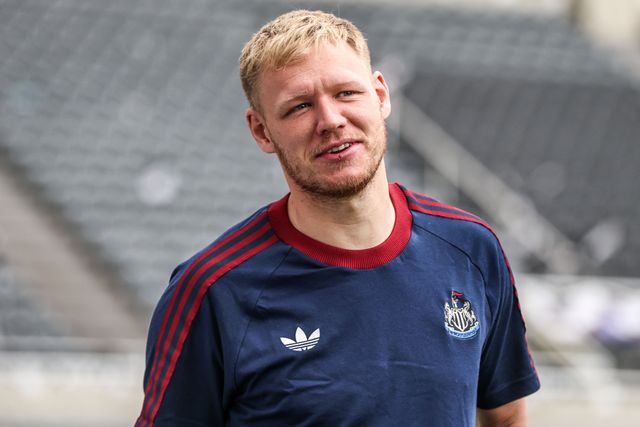 Newcastle United goalkeeper Aaron Ramsdale arrives during the Premier League match Newcastle Untied vs West Ham United at St. James's Park, Newcastle, United Kingdom on 17 May 2026

(Photo by Alfie Cosgrove/News Images)