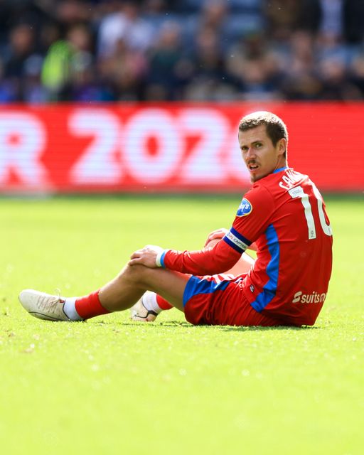 Todd Cantwell of Blackburn Rovers down injured during the Sky Bet Championship match Preston North End vs Blackburn Rovers at Deepdale, Preston, United Kingdom on 05 September 2026

(Photo by Jorge Horsted/News Images)
