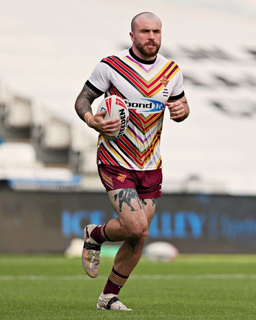 Jake Bibby of Huddersfield Giants before the Betfred Super League round 19 match Huddersfield Giants vs Wakefield Trinity at the Accu Stadium, Huddersfield, United Kingdom, 18th July 2025

(Photo by Sam Eaden/News Images)