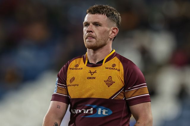 Oliver Russell of Huddersfield Giants during the Betfred Super League Round 25 match Huddersfield Giants vs Leeds Rhinos at Accu Stadium, Huddersfield, United Kingdom, 4th September 2025

(Photo by Mark Cosgrove/News Images)