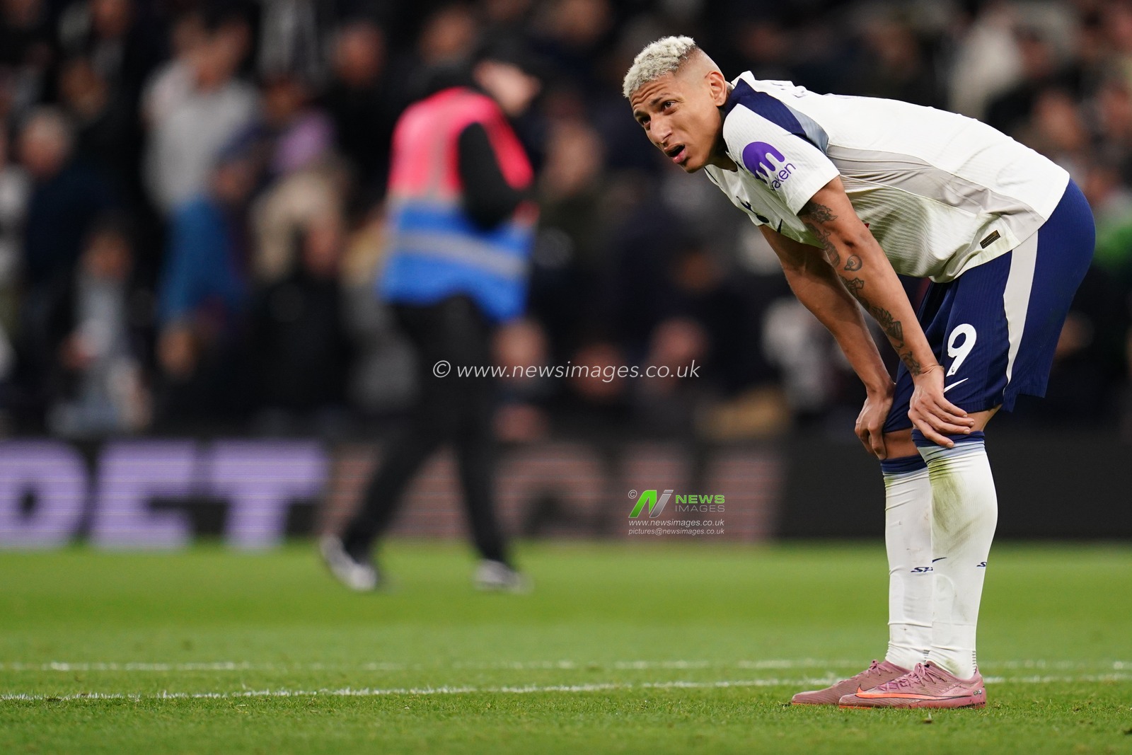 Richarlison of Tottenham Hotspur at full time during the Premier League match Tottenham Hotspur vs Leeds United at Tottenham Hotspur Stadium, London, United Kingdom on 11 May 2026

(Photo by Harvey Murphy/News Images)
