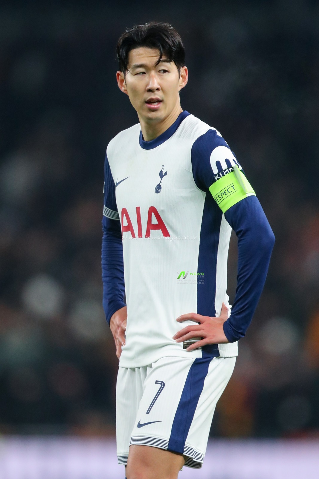 Son Heung-Min of Tottenham Hotspur during the UEFA Europa League - League Stage match Tottenham Hotspur vs A.S. Roma at Tottenham Hotspur Stadium, London, United Kingdom, 28th November 2024

(Photo by Gareth Evans/News Images)