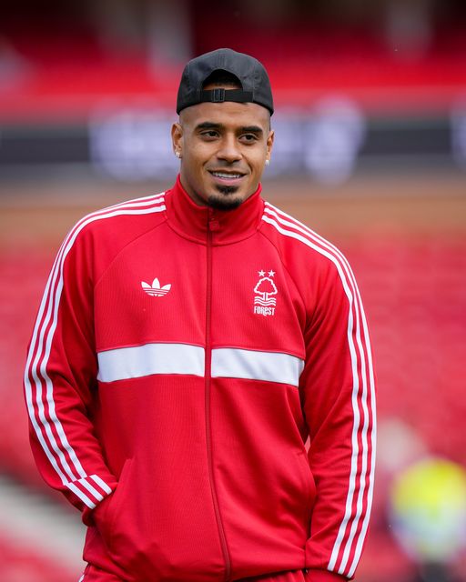 Murillo of Nottingham Forest  inspects the pitch prior to kick off during the Premier League match Nottingham Forest vs Tottenham Hotspur at City Ground, Nottingham, United Kingdom on 05 September 2026

(Photo by Maynard Manyowa/News Images)