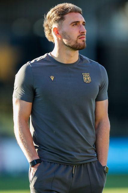 Sam Smith of Wrexham AFC arrives at Abbey Stadium prior to during the Sky Bet League 1 match Cambridge United vs Wrexham at Abbey Stadium, Cambridge, United Kingdom, 1st April 2025

(Photo by Izzy Poles/News Images)