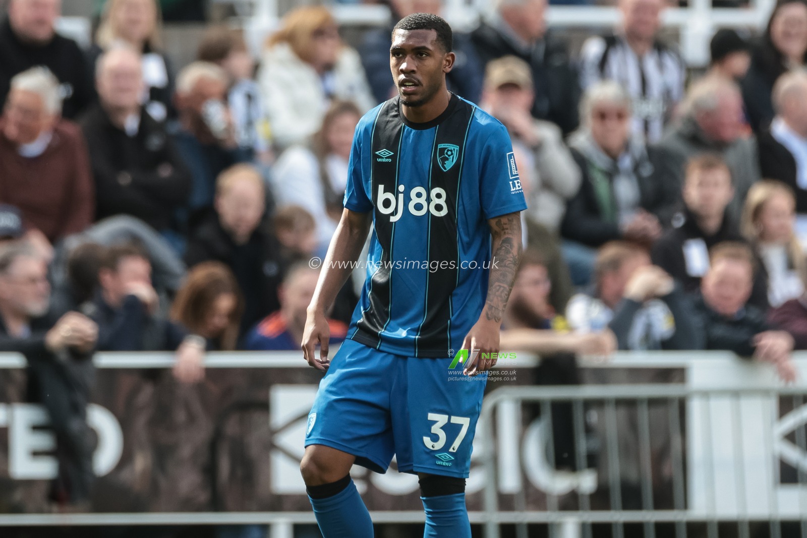 Rayan of Bournemouth during the Premier League match Newcastle Untied vs Bournemouth at St. James's Park, Newcastle, United Kingdom on 18 April 2026

(Photo by Mark Cosgrove/News Images)