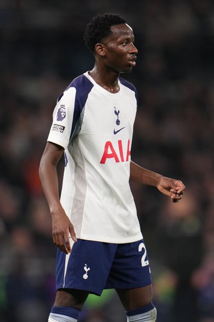 Pape Matar Sarr of Tottenham Hotspur during the Premier League match Tottenham Hotspur vs Crystal Palace at Tottenham Hotspur Stadium, London, United Kingdom on 05 March 2026

(Photo by Harvey Murphy/News Images)