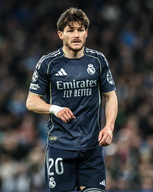 Fran Garcia of Real Madrid during the UEFA Champions League last 16 second leg match Manchester City vs Real Madrid at The City of Manchester Stadium, Manchester, United Kingdom on 17 March 2026

(Photo by Mark Cosgrove/News Images)