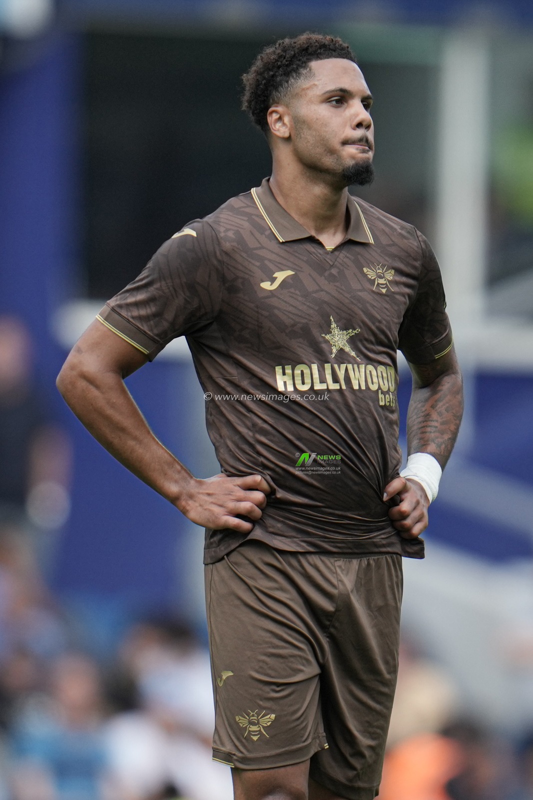 Myles Peart-Harris of Brentford during the Pre-season friendly match Queens Park Rangers vs Brentford at Kiyan Prince Foundation Stadium, London, United Kingdom, 2nd August 2025

(Photo by Harvey Murphy/News Images)