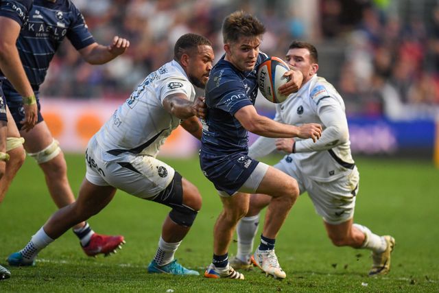 Harry Randall of Bristol Bears during the Gallagher Premiership match Bristol Bears vs Bath at Ashton Gate, Bristol, United Kingdom on 29 May 2026

(Photo by Alex Williamson/News Images)