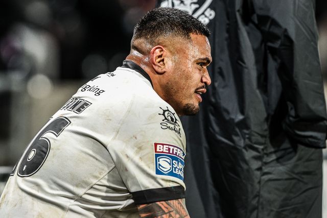 Sam Lisone of Hull FC during the Betfred Super League round 1 match Hull FC vs Bradford Bulls at MKM Stadium, Hull, United Kingdom on 14 February 2026

(Photo by Alfie Cosgrove/News Images)