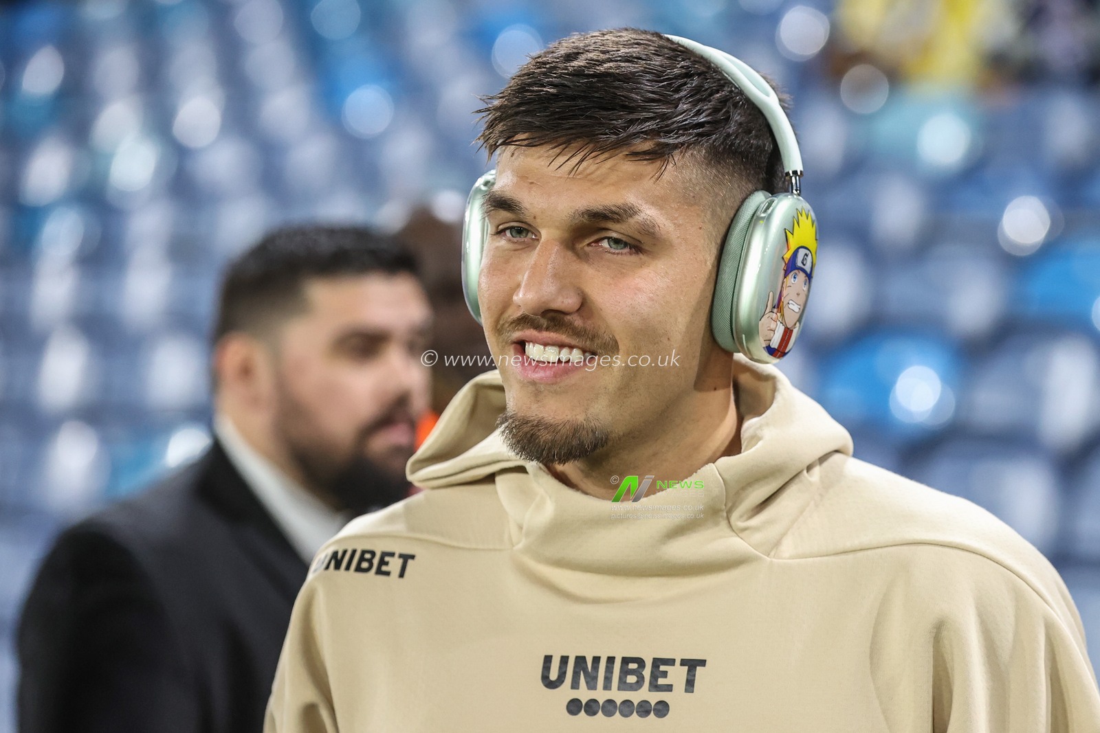 JoÃ«l Piroe of Leeds United arrives during the Sky Bet Championship match Leeds United vs Watford at Elland Road, Leeds, United Kingdom, 22nd October 2024

(Photo by Alfie Cosgrove/News Images)