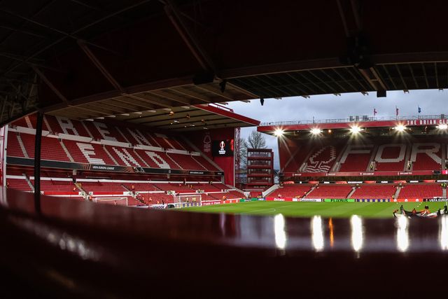 A general view of the City Ground during the UEFA Europa League Last 16 match Nottingham Forest vs FC Midtjylland at City Ground, Nottingham, United Kingdom on 12 March 2026

(Photo by Alfie Cosgrove/News Images)