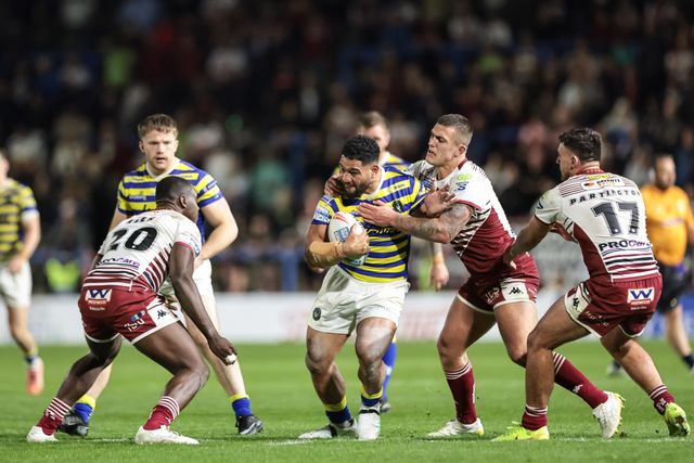 Betfred Super League round 9 Warrington Wolves v Wigan Warriors
