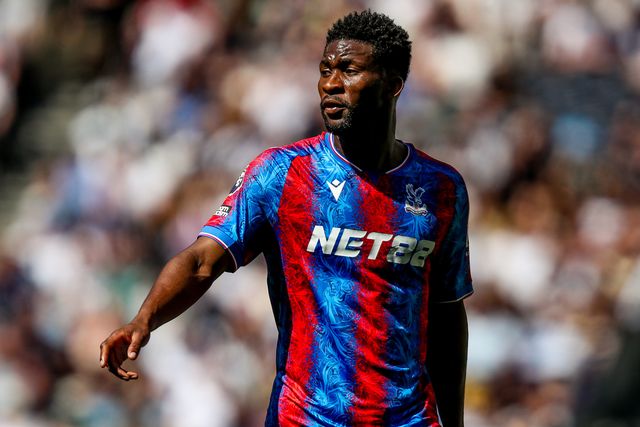 Jefferson Lerma of Crystal Palace gives the team instructions during the Premier League match Tottenham Hotspur vs Crystal Palace at Tottenham Hotspur Stadium, London, United Kingdom, 11th May 2025

(Photo by Izzy Poles/News Images)