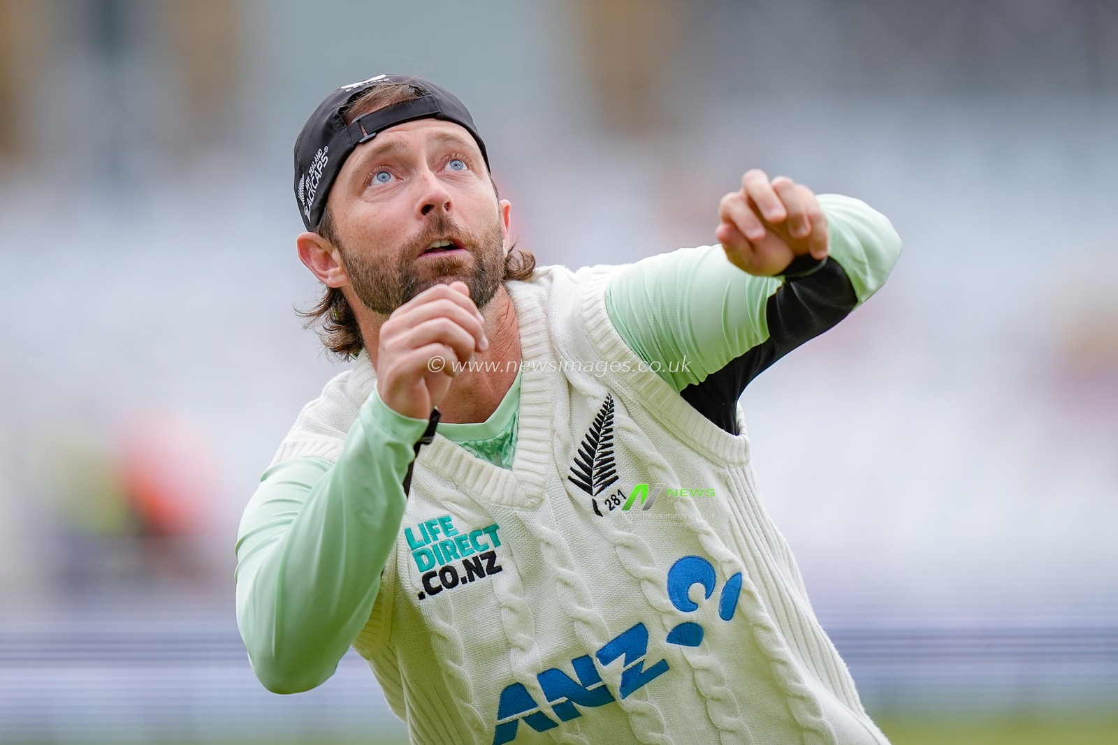 Devon Conway of New Zealand in the pre-game warm up session during the 3rd Rothesay Test Match Day 5 match England vs New Zealand at Trent Bridge, Nottingham, United Kingdom on 29 June 2026

(Photo by Maynard Manyowa/News Images)