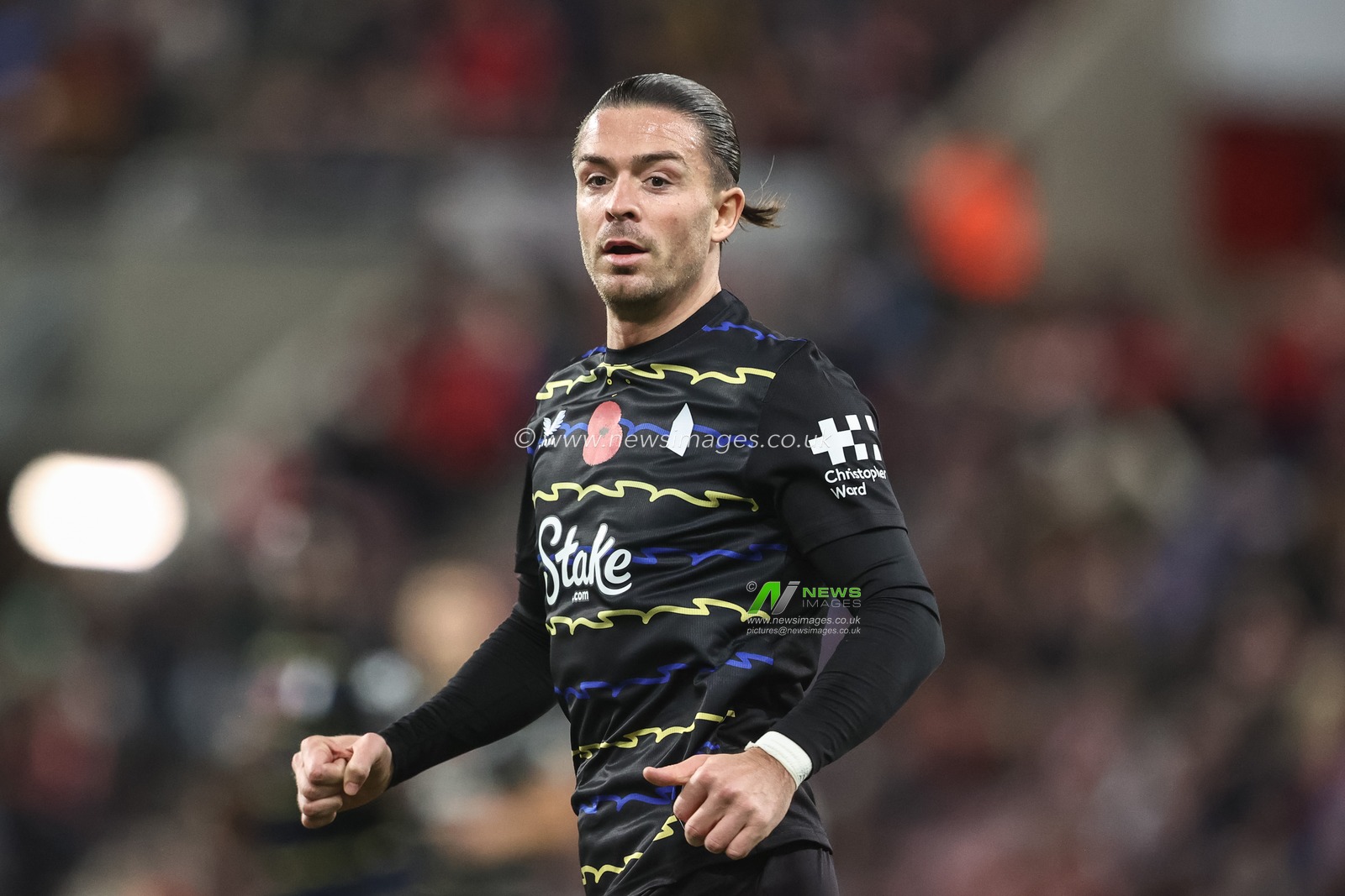 Jack Grealish of Everton during the Premier League match Sunderland vs Everton at Stadium Of Light, Sunderland, United Kingdom, 3rd November 2025

(Photo by Alfie Cosgrove/News Images)

*** GER AUT SUI OUT ***