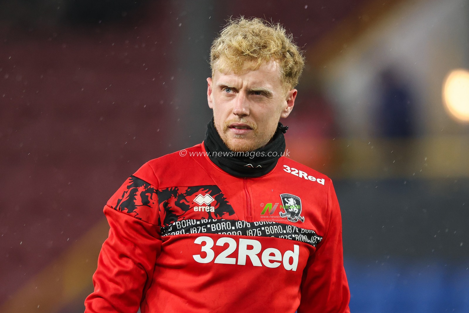 Tom Glover of Middlesbrough during the pre-game warmup ahead of the Sky Bet Championship match Burnley vs Middlesbrough at Turf Moor, Burnley, United Kingdom, 6th December 2024

(Photo by Alfie Cosgrove/News Images)