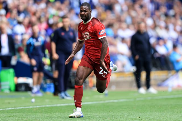 Odel Offiah of Preston North End during the Sky Bet Championship match Bolton Wanderers vs Preston North End at Toughsheet Community Stadium, Bolton, United Kingdom on 15 August 2026

(Photo by Jorge Horsted/News Images)