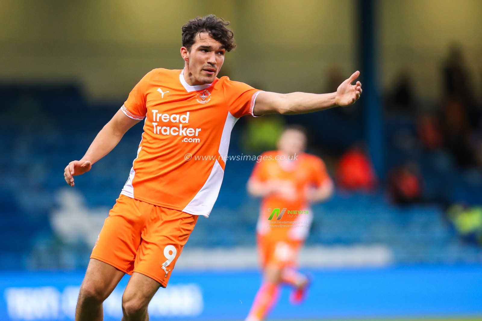 Kyle Joseph of Blackpool reacts during the Emirates FA Cup First Round match Gillingham vs Blackpool at MEMS Priestfield Stadium, Gillingham, United Kingdom, 2nd November 2024

(Photo by Izzy Poles/News Images)
