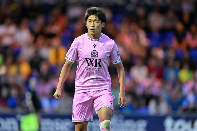 Yuki Ohashi of Blackburn Rovers during the Pre-season friendly match Stockport County vs Blackburn Rovers at Edgeley Park Stadium, Stockport, United Kingdom, 2nd August 2024

(Photo by Cody Froggatt/News Images)