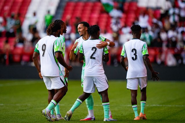 Femi Azeez of Nigeria scores to make it 1-0 during the Unity Cup 2026 Semi-Finals match Nigeria vs Zimbabwe at The Valley, London, United Kingdom on 26 May 2026

(Photo by Maynard Manyowa/News Images)