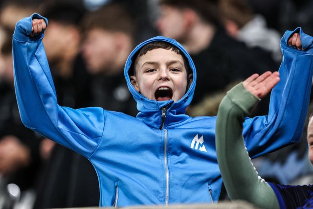 Hull FC fans celebrate the win during the Betfred Super League round 1 match Hull FC vs Bradford Bulls at MKM Stadium, Hull, United Kingdom on 14 February 2026

(Photo by Alfie Cosgrove/News Images)