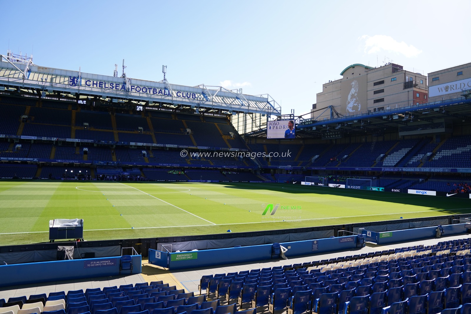 General view of Stamford Bridge ahead of the Premier League match Chelsea vs Fulham at Stamford Bridge, London, United Kingdom, 30th August 2025

(Photo by Harvey Murphy/News Images)