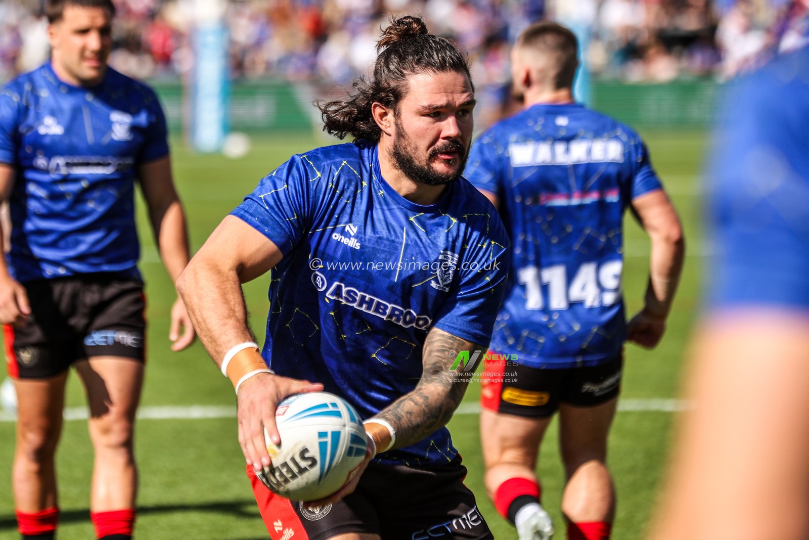 Betfred Super League round 26 Wakefield Trinity v Warrington Wolves