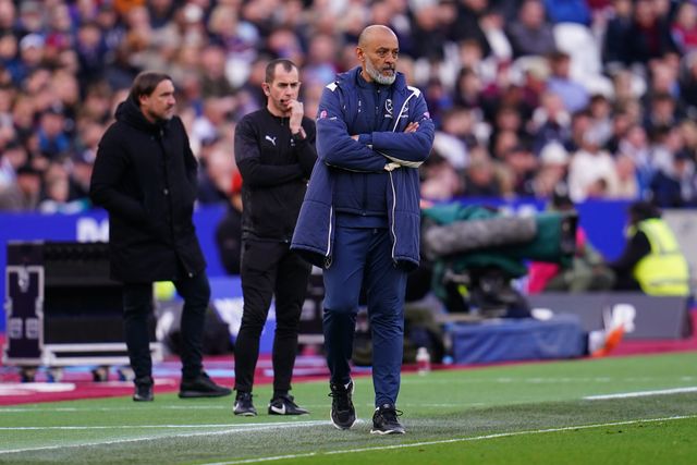 Nuno Espirito Santo manager of West Ham United during the Emirates FA Cup Quarter-Final match West Ham United vs Leeds United at London Stadium, London, United Kingdom on 04 April 2026

(Photo by Harvey Murphy/News Images)