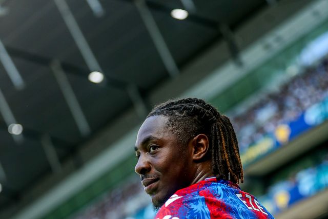 Eberechi Eze of Crystal Palace reacts during the Premier League match Tottenham Hotspur vs Crystal Palace at Tottenham Hotspur Stadium, London, United Kingdom, 11th May 2025

(Photo by Izzy Poles/News Images)