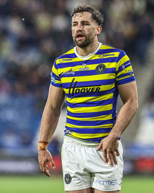 Toby King of Warrington Wolves during the Betfred Super League round 10 match Huddersfield Giants vs Warrington Wolves at Accu Stadium, Huddersfield, United Kingdom on 02 May 2026

(Photo by Alfie Cosgrove/News Images)