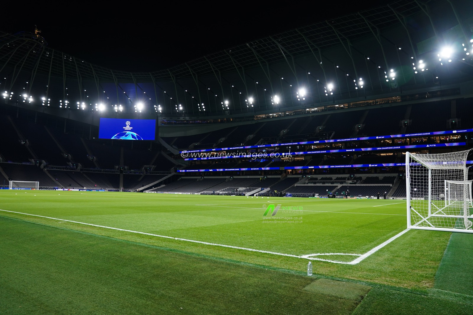 General view of the Tottenham Hotspur Stadium ahead of the UEFA Champions league Matchday 7 of 8 Tottenham Hotspur vs Borussia Dortmund at Tottenham Hotspur Stadium, London, United Kingdom, 20th January 2026

(Photo by Harvey Murphy/News Images)