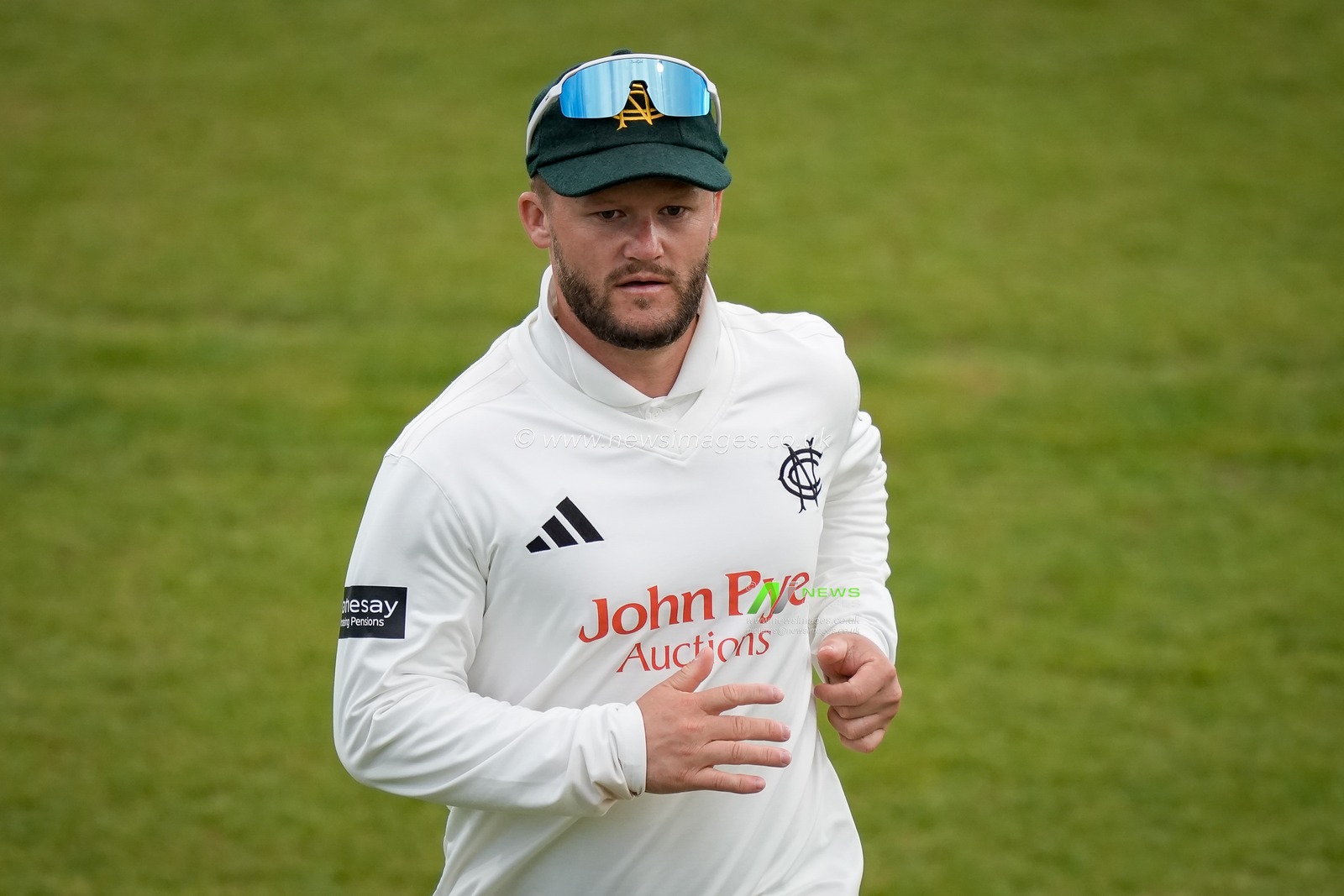 Ben Duckett during the County Championship Division One day 3 Leicestershire vs Nottinghamshire at Grace Road, Leicester, United Kingdom on 03 May 2026

(Photo by Maynard Manyowa/News Images)
