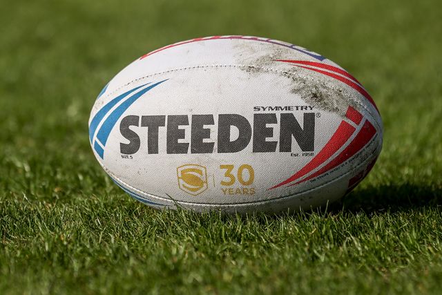 The 30th Year anniversary ball during the Betfred Super League round 5 match Warrington Wolves vs Castleford Tigers at The Halliwell Jones Stadium, Warrington, United Kingdom on 21 March 2026

(Photo by Alfie Cosgrove/News Images)