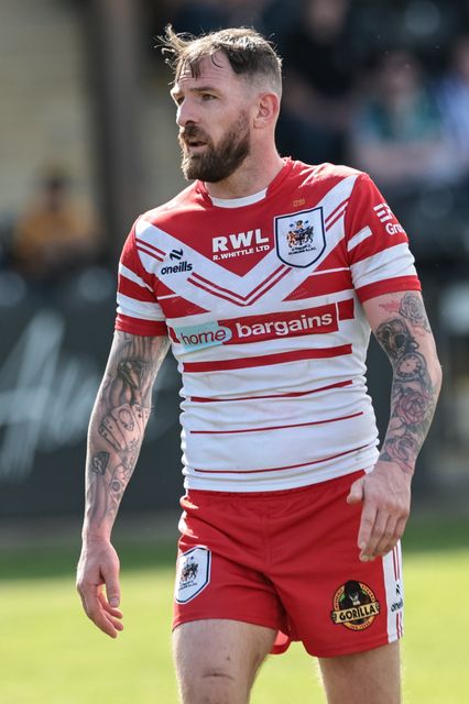 Daryl Clark of St Helens R.F.C. during the Betfred Super League round 12 match Castleford Tigers vs St Helens at OneBore Stadium, Castleford, Untied Kingdom on 23 May 2026

(Photo by Mark Cosgrove/News Images)