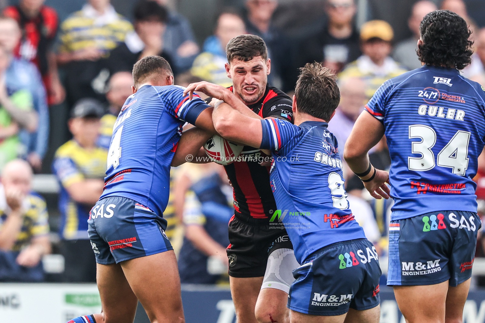 Betfred Super League round 26 Wakefield Trinity v Warrington Wolves