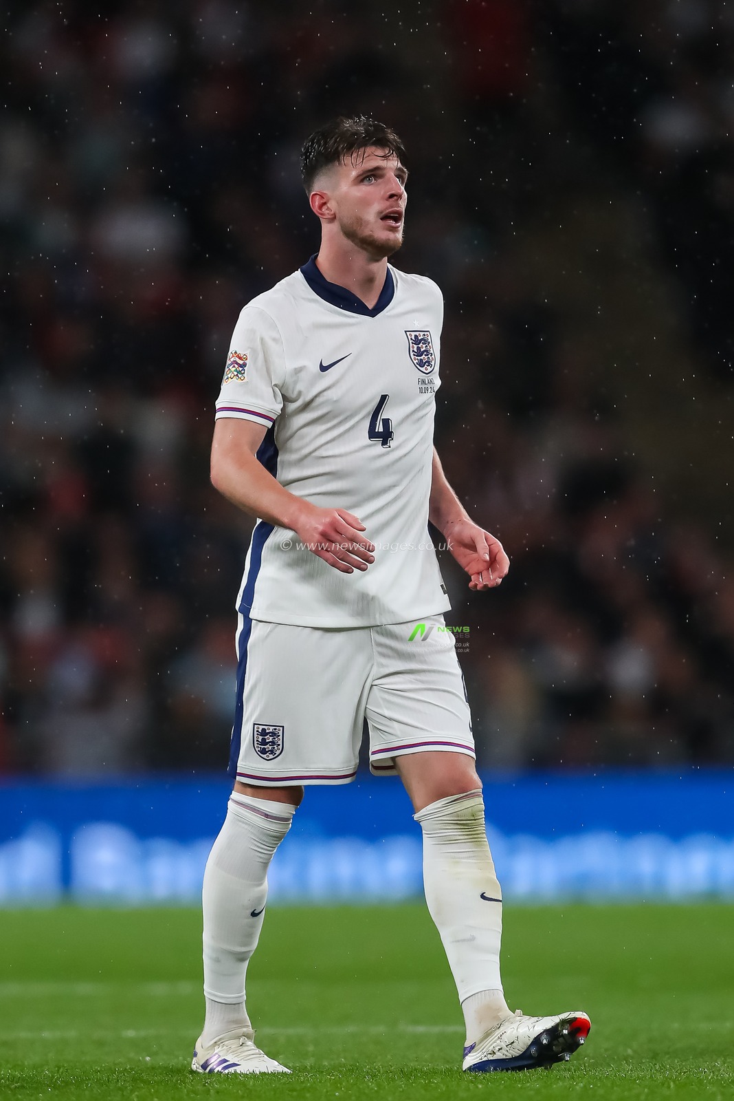 Declan Rice of England during the UEFA Nations League - League B - Group 2 England v Finland at Wembley Stadium, London, United Kingdom, 10th September 2024

(Photo by Gareth Evans/News Images)