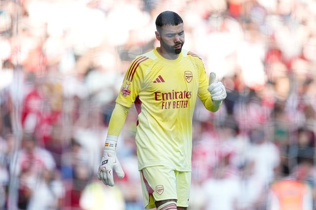David Raya of Arsenal during the Pre-season friendly match Arsenal vs Athletic Bilbao at Emirates Stadium, London, United Kingdom, 9th August 2025

(Photo by Harvey Murphy/News Images)