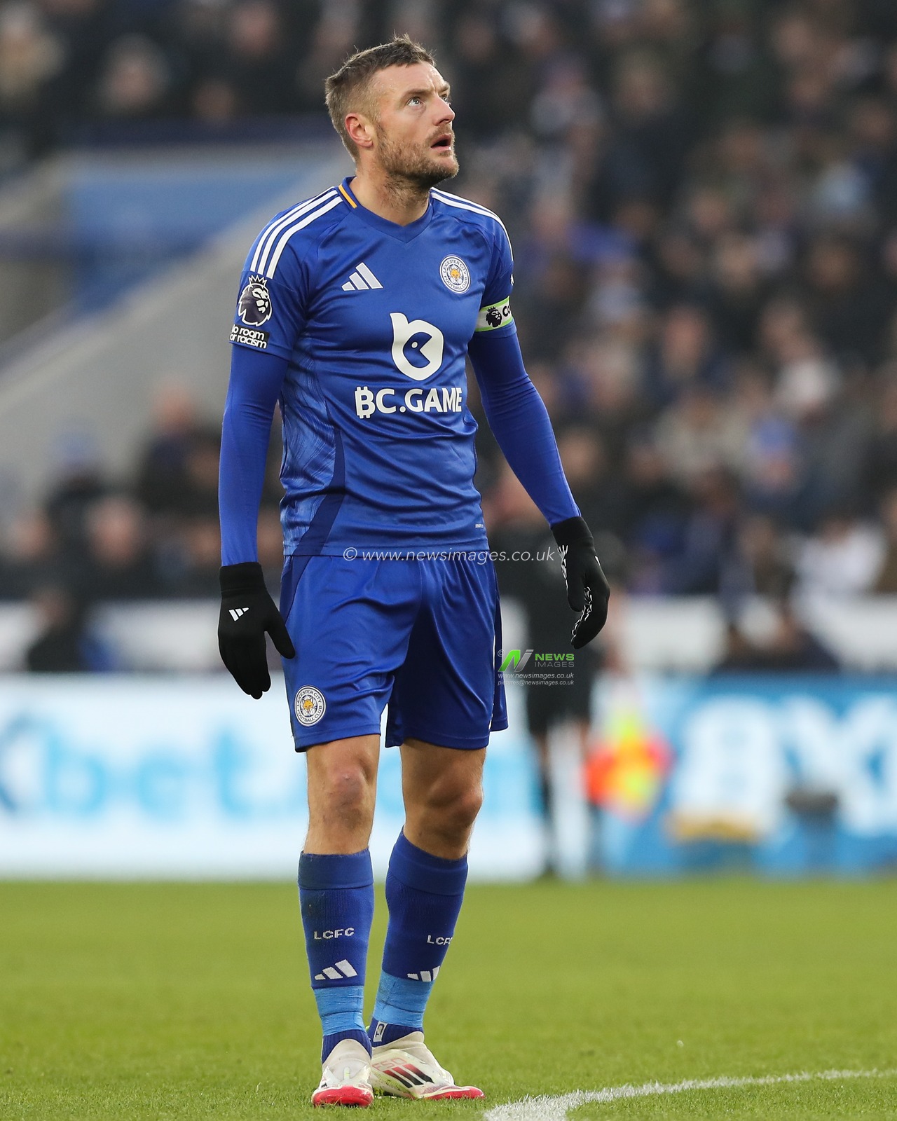 Jamie Vardy of Leicester City during the Premier League match Leicester City vs Fulham at King Power Stadium, Leicester, United Kingdom, 18th January 2025

(Photo by Gareth Evans/News Images)