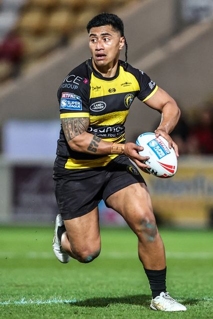 Ata Hingano of York Knights during the Betfred Super League round 8 match York Knights vs Leigh Leopards at LNER Community Stadium, York, United Kingdom on 17 April 2026

(Photo by Alfie Cosgrove/News Images)
