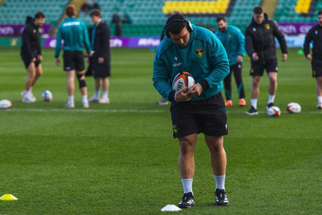 Cinch Franklins Gardens before the Gallagher Premiership match Northampton Saints vs Sale Sharks at Cinch Stadium at Franklin's Gardens, Northampton, United Kingdom, 20th December 2025

(Photo by Craig Evans/News Images)

*** GER AUT SUI OUT ***