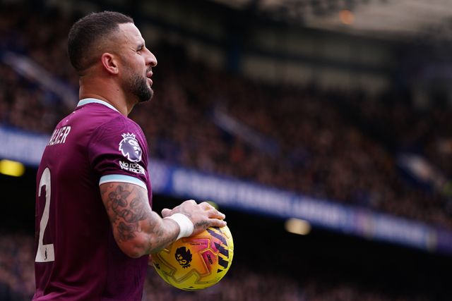 Kyle Walker of Burnley during the Premier League match Chelsea vs Burnley at Stamford Bridge, London, United Kingdom on 21 February 2026

(Photo by Harvey Murphy/News Images)
